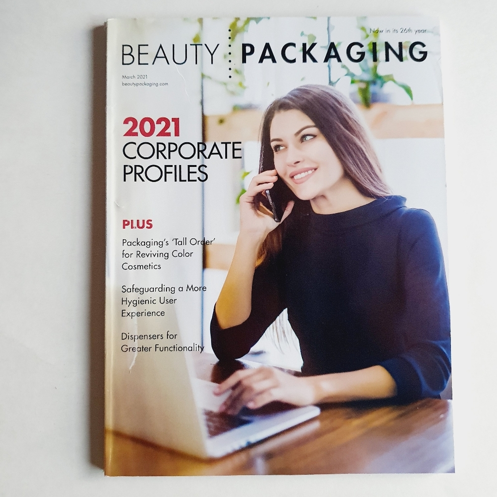Beauty Packaging Magazine March, 2021 - 2021 Corporate Profiles.